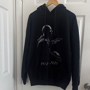 Black Graphic Men's Sweater